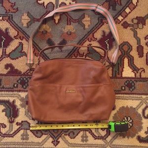 Soft brown leather purse
